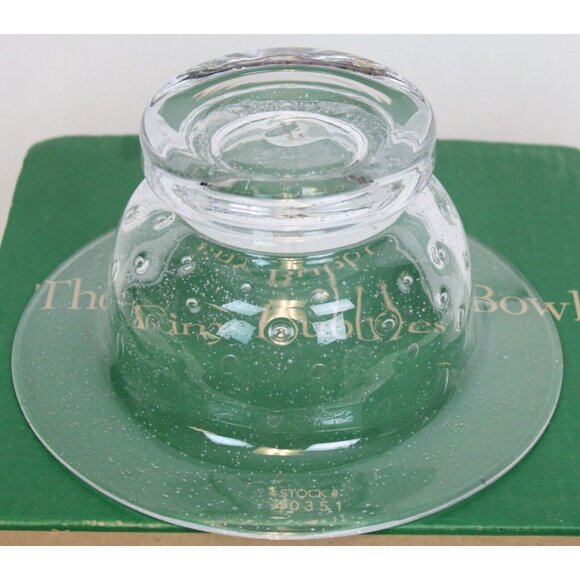 Southern Living Tiny Bubbles Bowl Centerpiece Dish Candies Serving #40351 - Picture 4 of 7